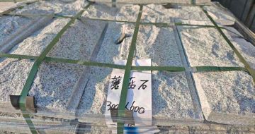 鸡西芝麻白蘑菇石，自然面