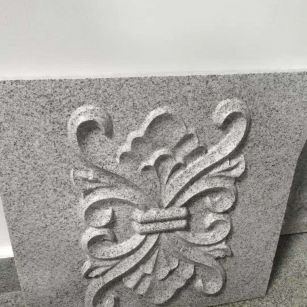 鸡西芝麻白雕刻版