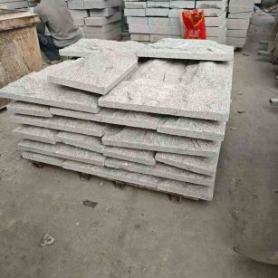 鸡西芝麻白蘑菇石，自然面