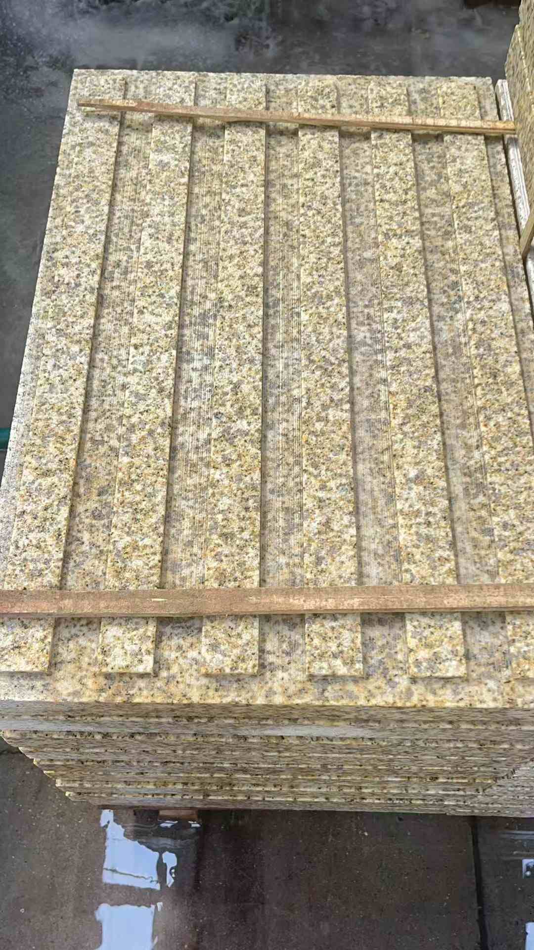 鸡西黄金麻盲道 石材盲道